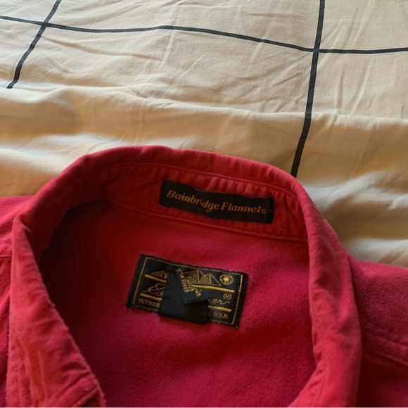 Eddie Bauer Cropped Button Down Shirt - Picture 3 of 6